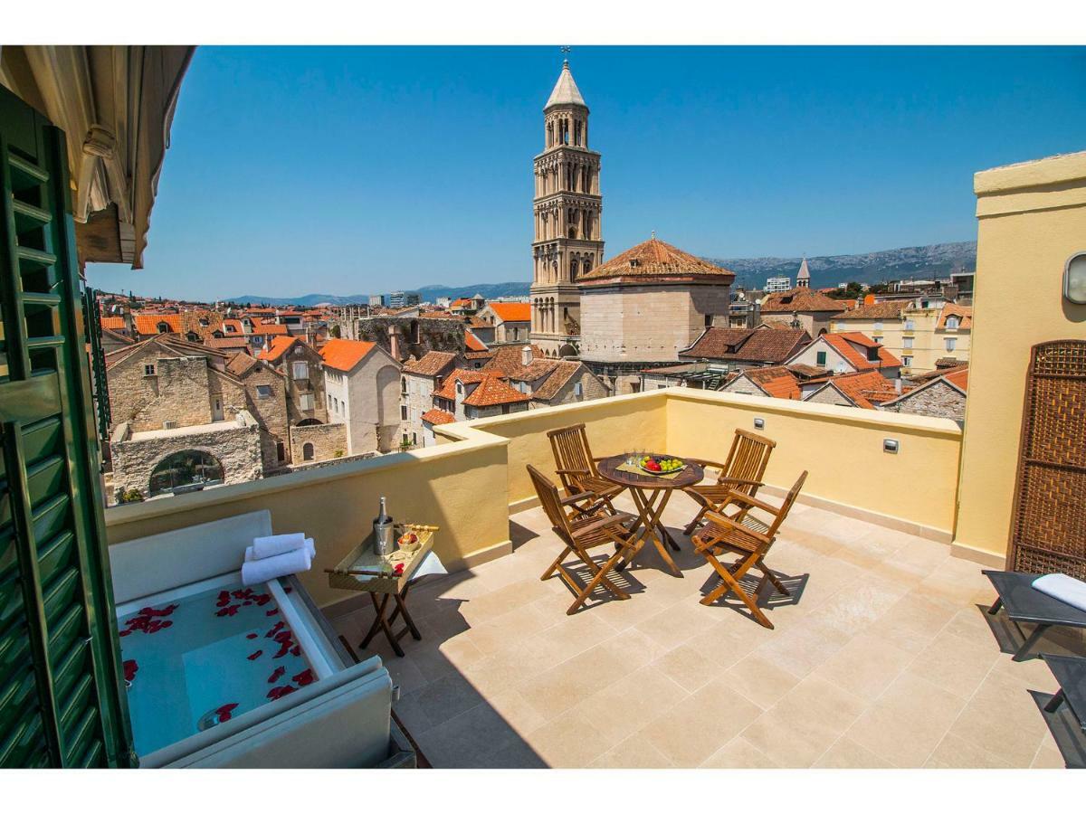 Ferienwohnung Terazza Grande In Diocletian Tower Split Exterior foto
