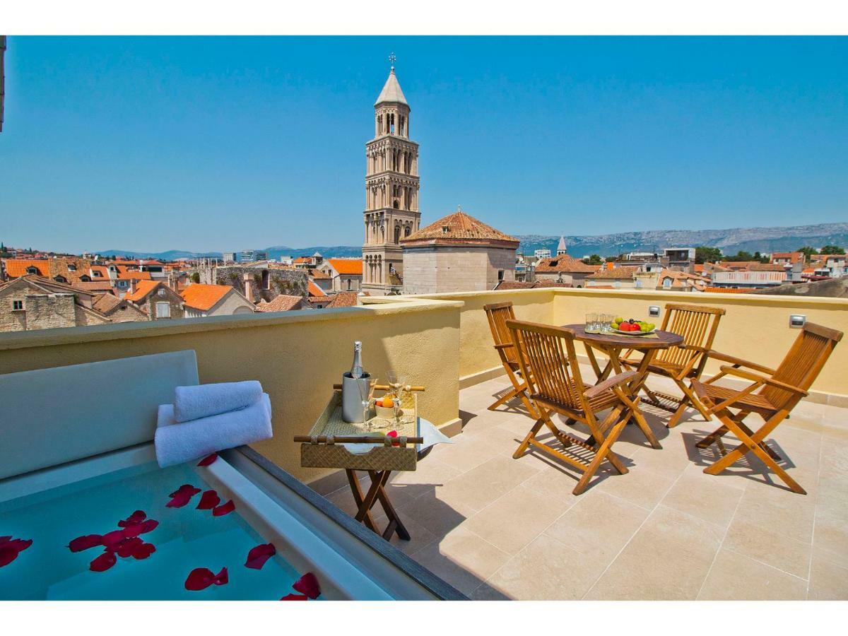 Ferienwohnung Terazza Grande In Diocletian Tower Split Exterior foto