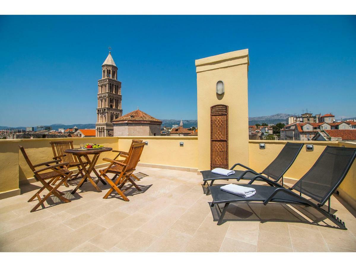 Ferienwohnung Terazza Grande In Diocletian Tower Split Exterior foto