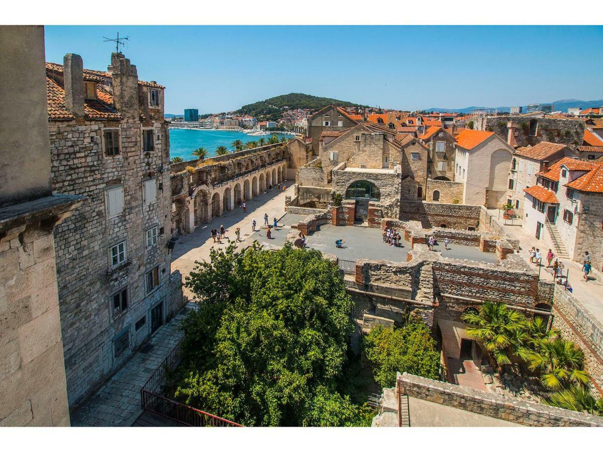 Ferienwohnung Terazza Grande In Diocletian Tower Split Exterior foto