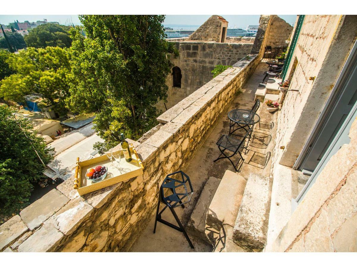 Ferienwohnung Terazza Grande In Diocletian Tower Split Exterior foto